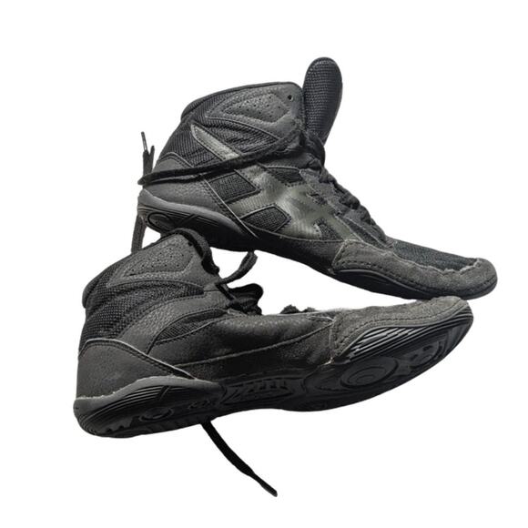 Asics Wrestling Shoes Men\'s Size 8 in Black main image 5